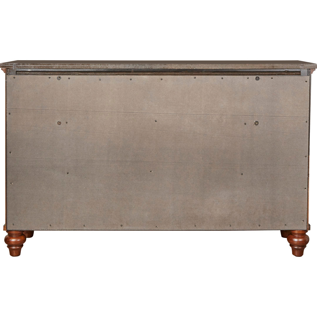 Cobos 7 Drawer 61" W Solid Wood Dresser Lark Manor™