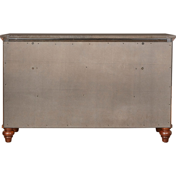 Cobos 7 Drawer 61" W Solid Wood Dresser Lark Manor™