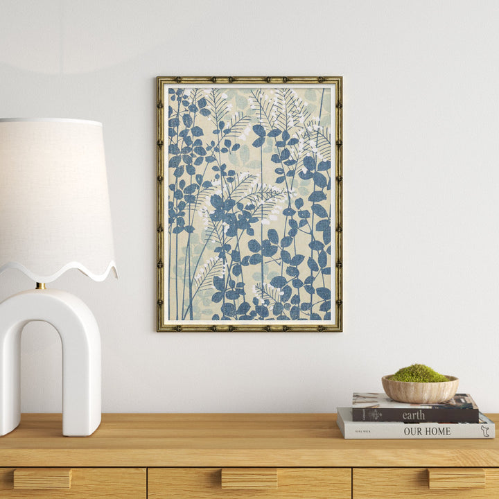 Amelia 'Asian Textile Patterns' Framed Graphic Art Print Joss & Main