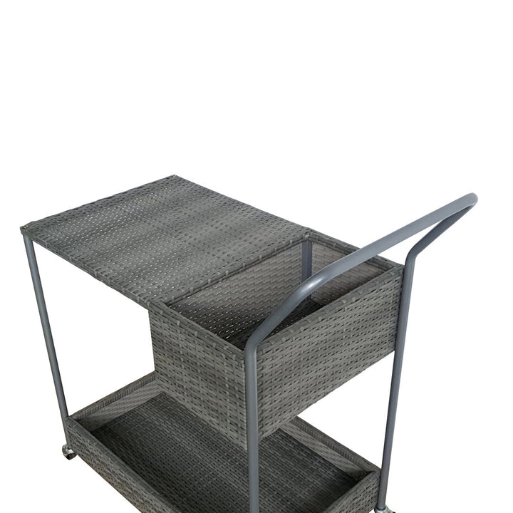 Chambord Bar Cart with Aluminum Frame Birch Lane™