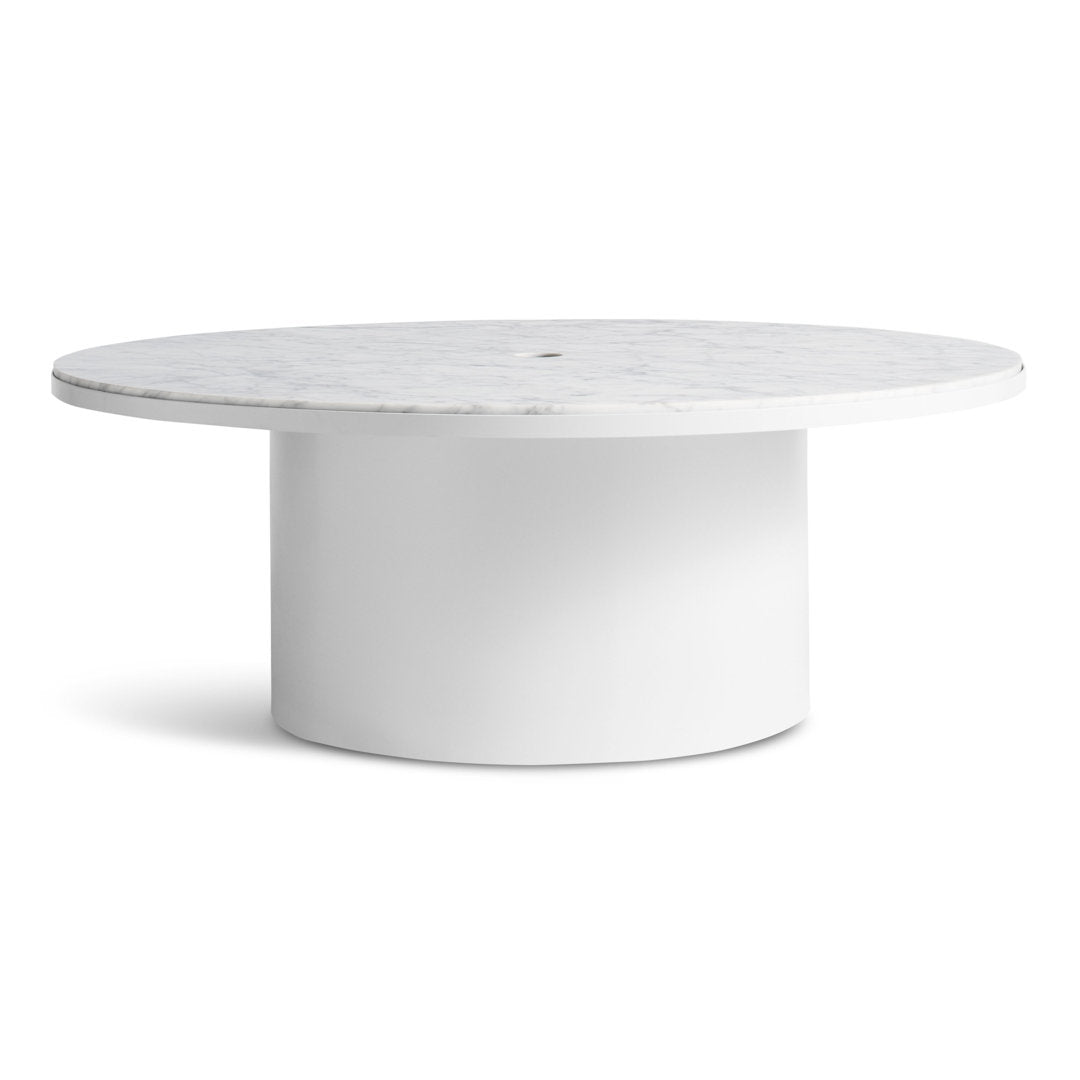 Plateau Coffee Table Blu Dot Table Base Color: White