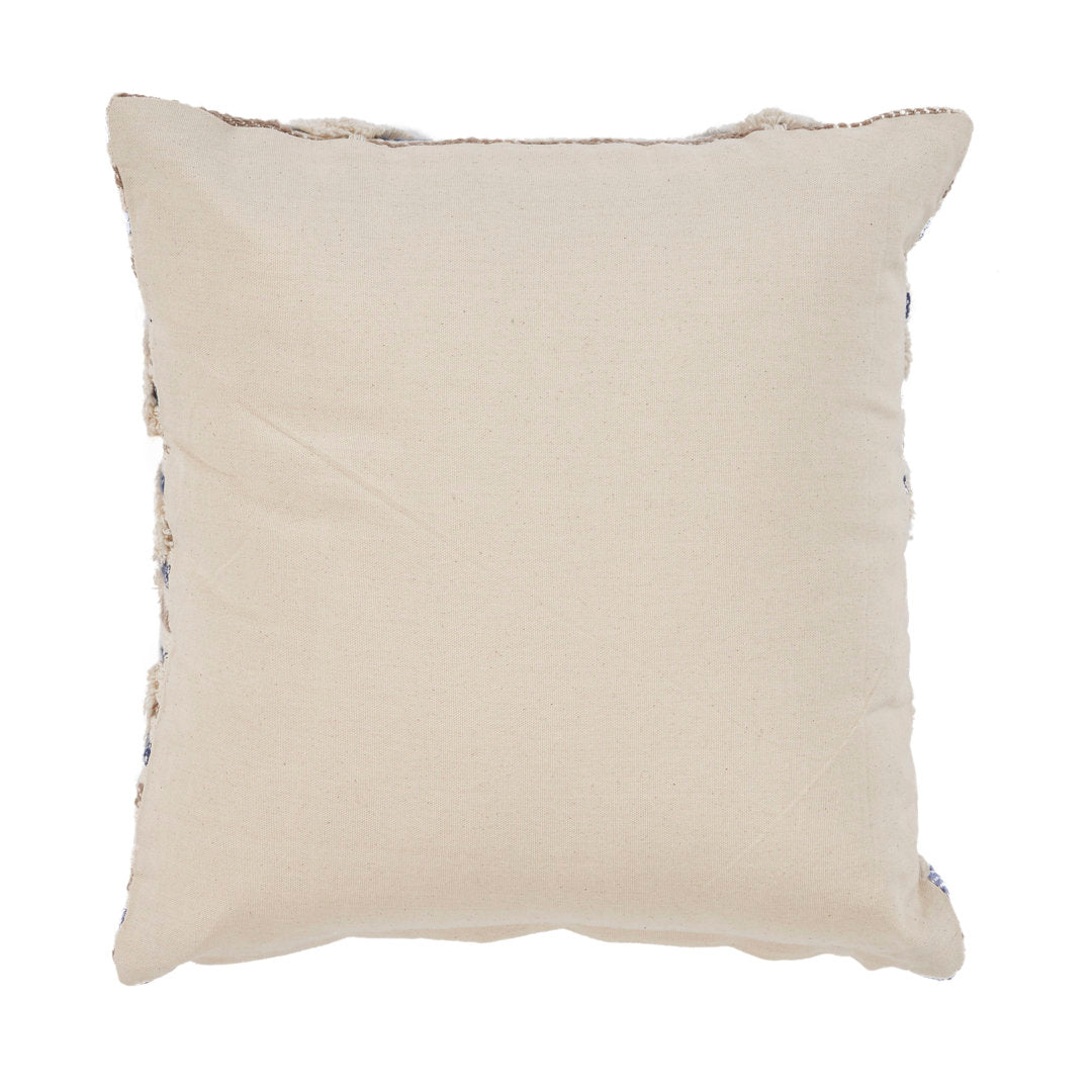 Pillow Textured Stripe Cotton Throw Pillow Rajani Home