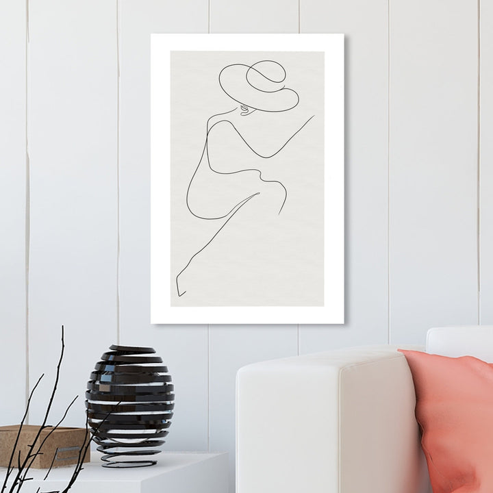 Fashion and Glam Sunday in The Park Accessories - Graphic Art on Canvas Oliver Gal Prints Size: 30" H x 20" W Format: Wrapped Canvas