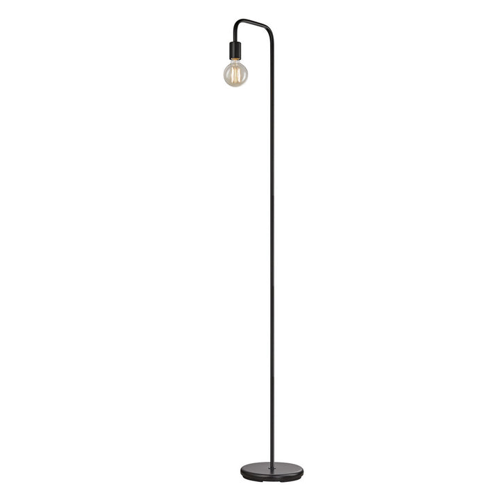 Kazutaka 70" Arched Floor Lamp 17 Stories Base Finish: Black