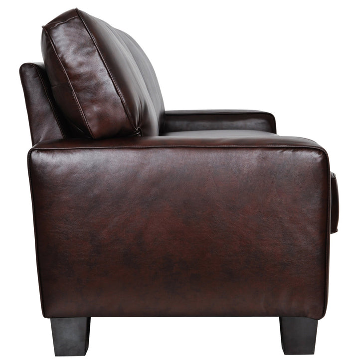 Serta Palisades Upholstered Tool-Free Assembly Square Arm 73" Sofa Serta