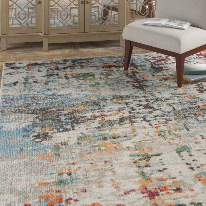 Gammage Gray/Blue Rug Trent Austin Design® Rug Size: Rectangle 4' x 6'
