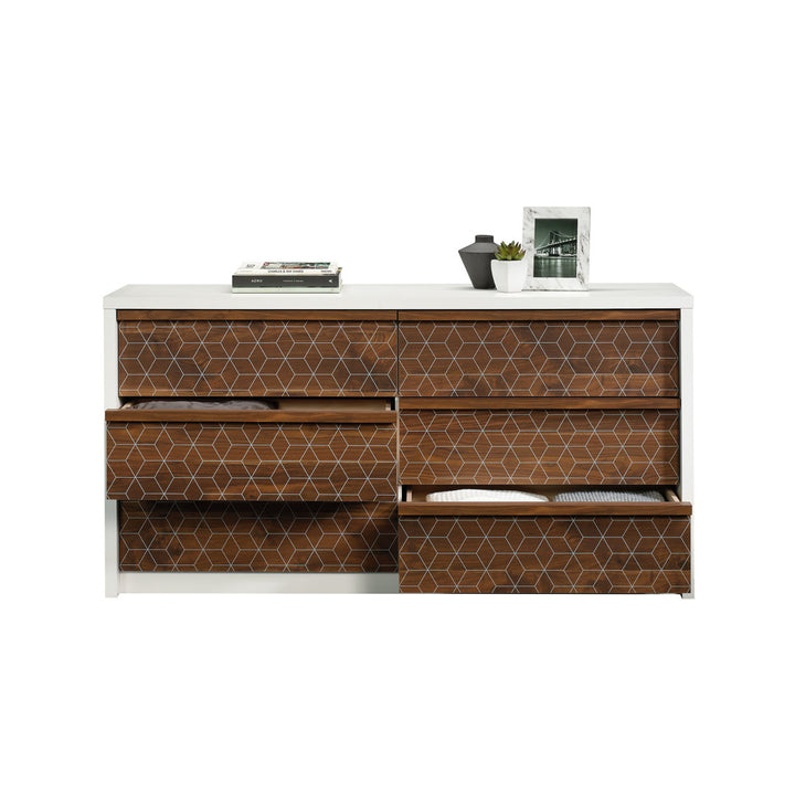 Holtzlander Double Dresser Union Rustic Color: Soft White