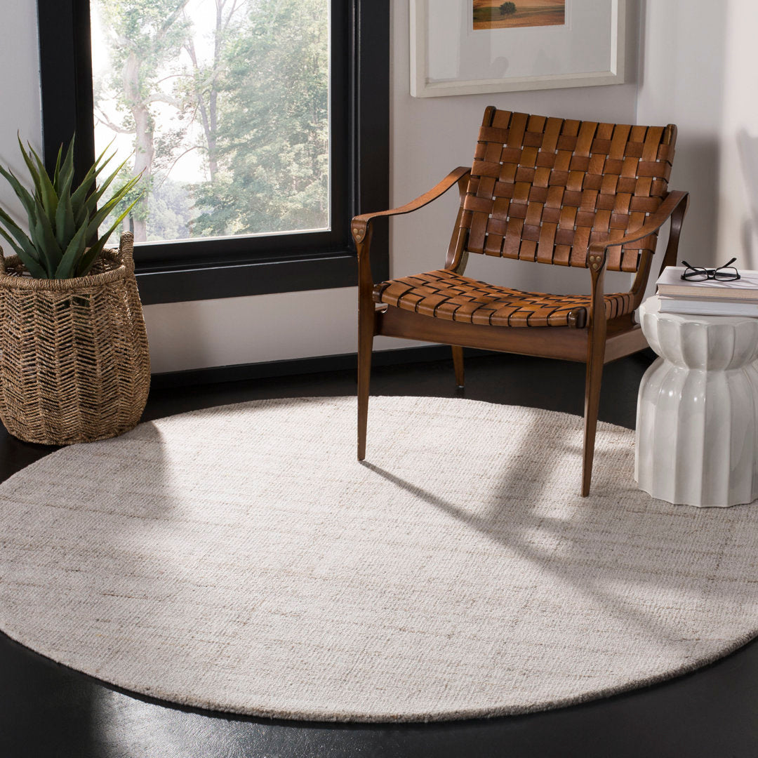 Gaten Hand Tufted Performance Rug Ebern Designs Rug Size: Round 10'