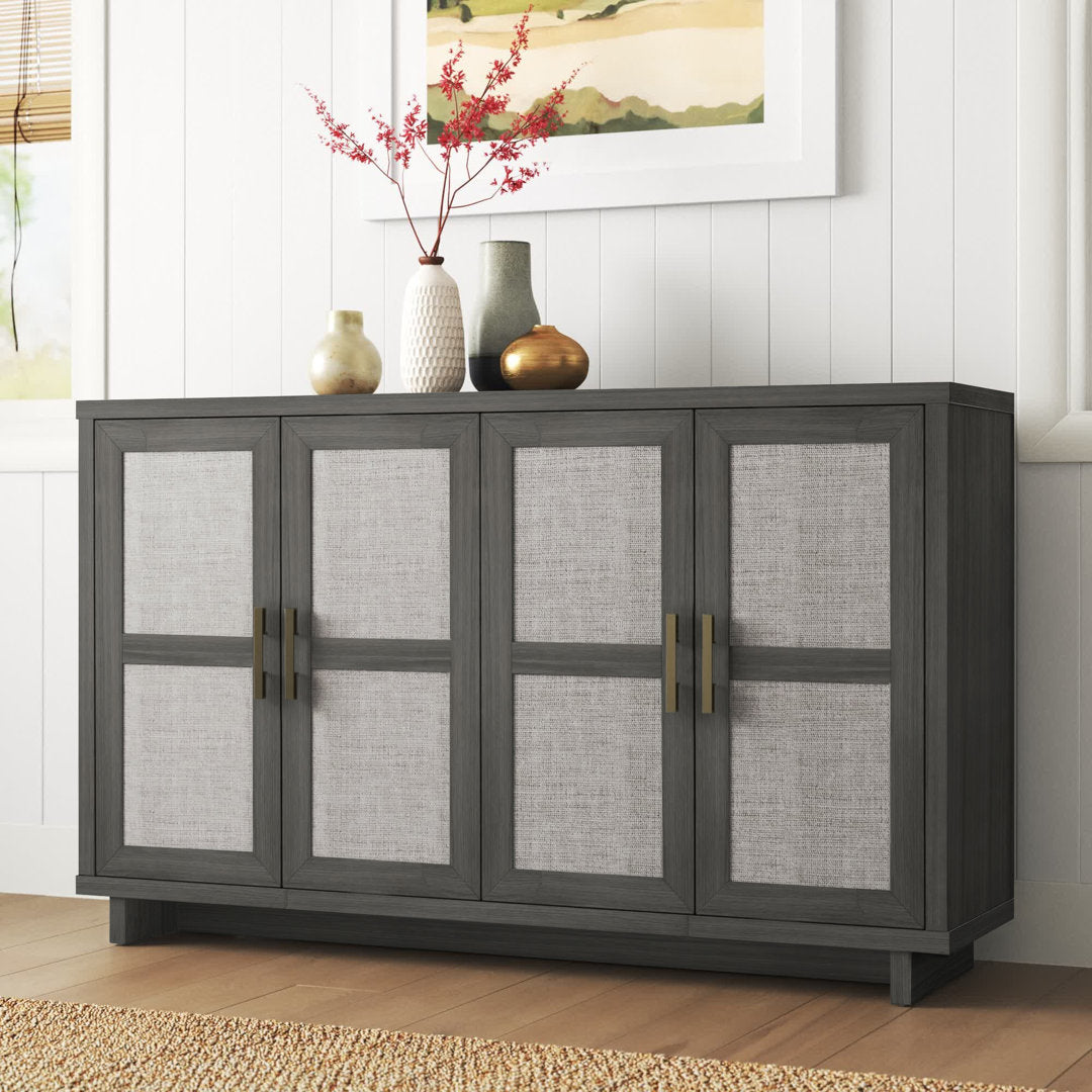 Portman 59.5" Wide Credenza Sand & Stable™ Color: Crete Oak