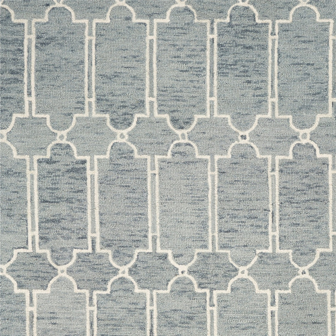 McAlester Geometric Handmade Tufted Wool Gray Area Rug House of Hampton® Rug Size: Rectangle 9' x 12'