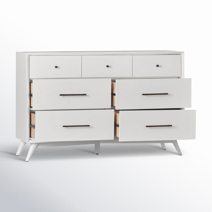 Williams 7-Drawer Dresser AllModern Color (Frame/Drawer): White