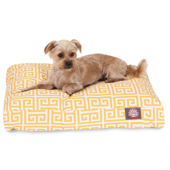 Towers Angela Pet Pillow Majestic Pet Products Color: Citrus Size: Extra Large (42" W x 50" D x 5" H);
