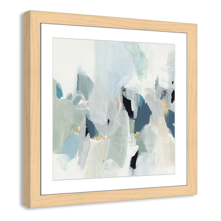 Little Talks II by Isabelle Z - Picture Frame Print on Canvas Casa Fine Arts Size: 25" H x 25" W x 1.25" D Format: Natural Picture Framed Paper