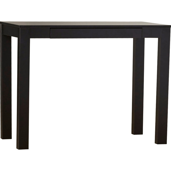 Genthner Writing Desk with Drawer Zipcode Design™ Color (Top/Frame): Espresso/Espresso