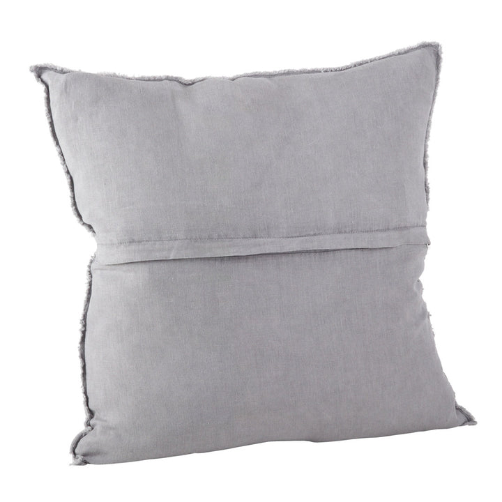 Filia Linen Throw Pillow Birch Lane™ Color: Pewter