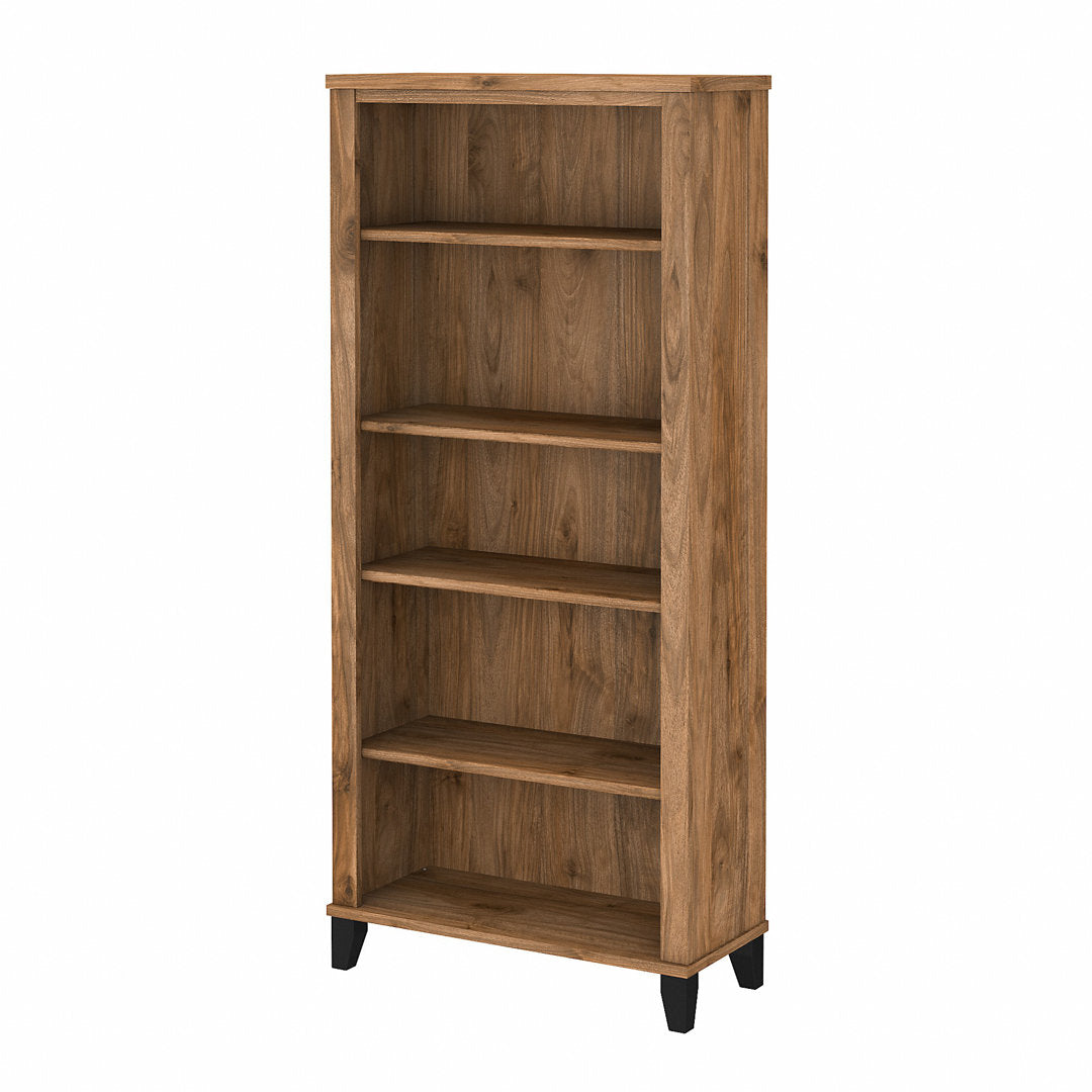 Magomed Bookcase Gracie Oaks Color: Fresh Walnut