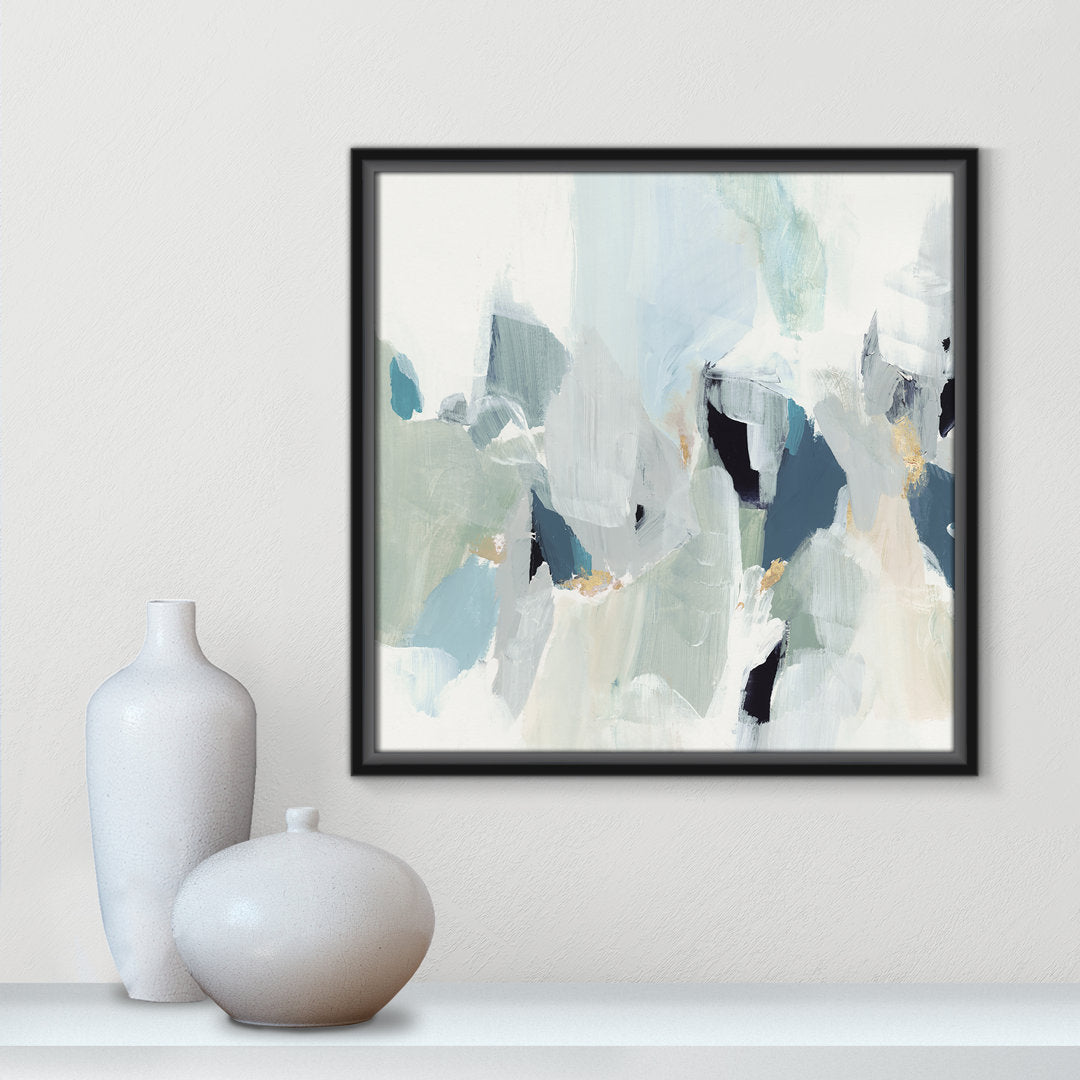 Little Talks III' by Isabelle Z - Painting Print Casa Fine Arts Size: 17.5" H x 17.5" W x 2" D Format: Black Framed Canvas