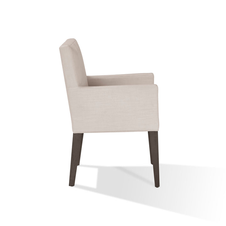 Meria Upholstered Arm Chair in Beige (Set of 2) Joss & Main