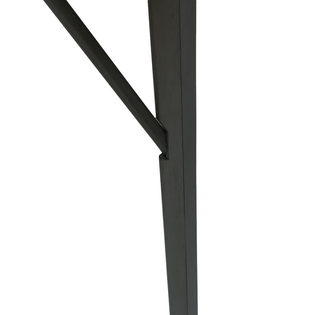Lea Counter Height 58.5" Solid Wood Dining Table George Oliver Color: Gray