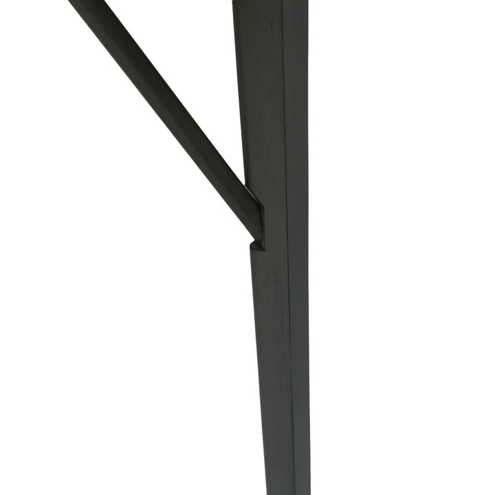 Lea Counter Height 58.5" Solid Wood Dining Table George Oliver Color: Gray