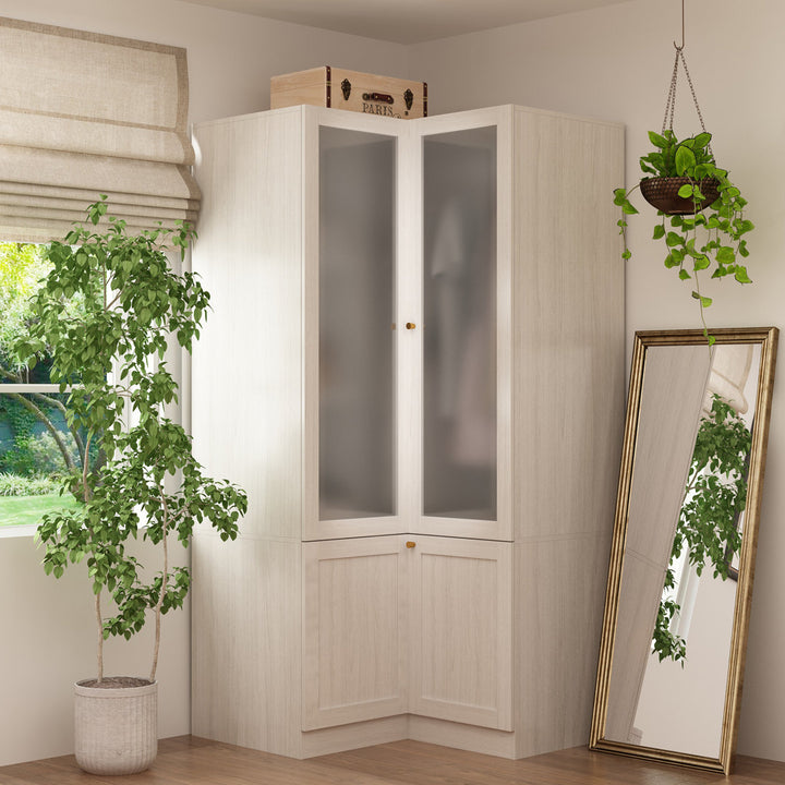 Darlah Solid + Manufactured Wood Armoire Latitude Run®