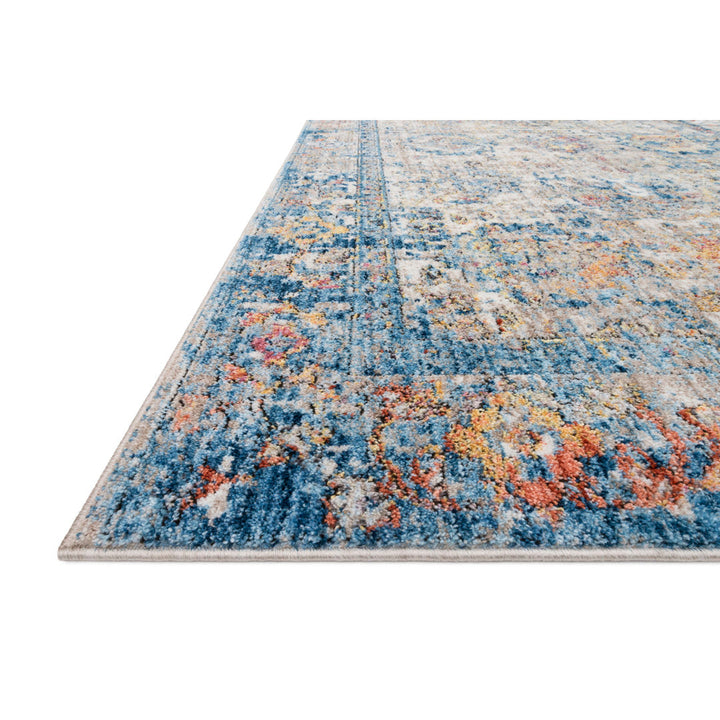 Beauviore Oriental Blue Area Rug Langley Street® Rug Size: Rectangle 2'4" x 4'