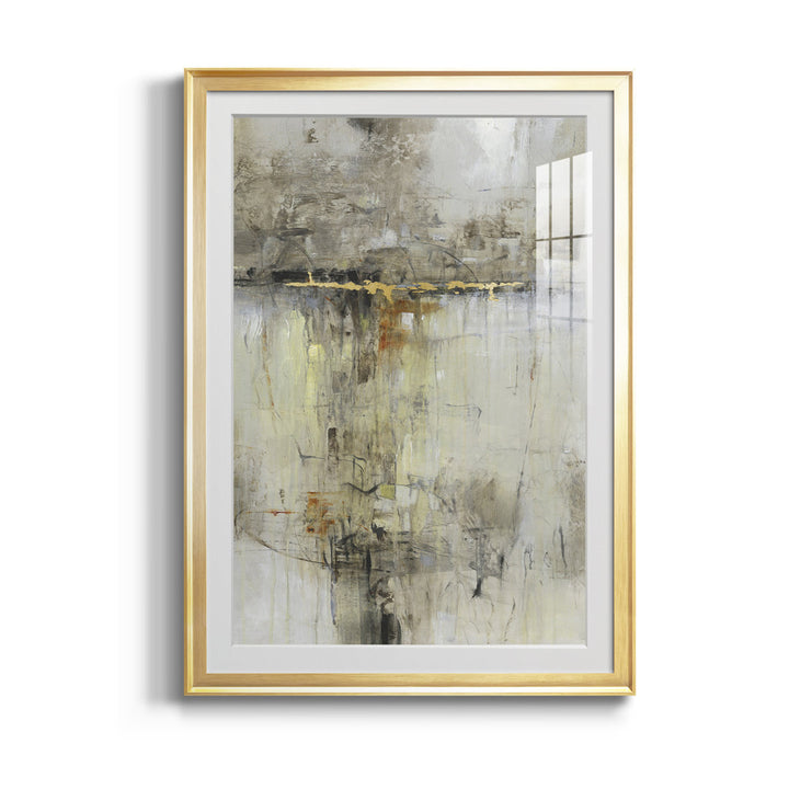 Cross Over II Premium Framed Print - Ready To Hang Lark Manor™ Size: 24.5" H x 18.5" W x 1" D Format: Gold Framed
