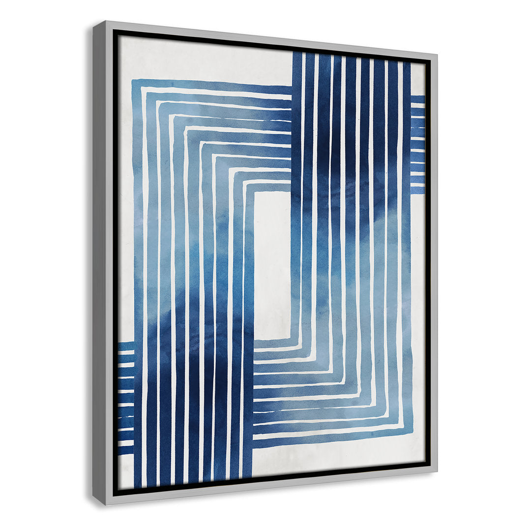 In Unison by Eva Watts - Painting Print Joss & Main Size: 21.5" H x 17.5" W x 2" D Format: Silver Framed Canvas