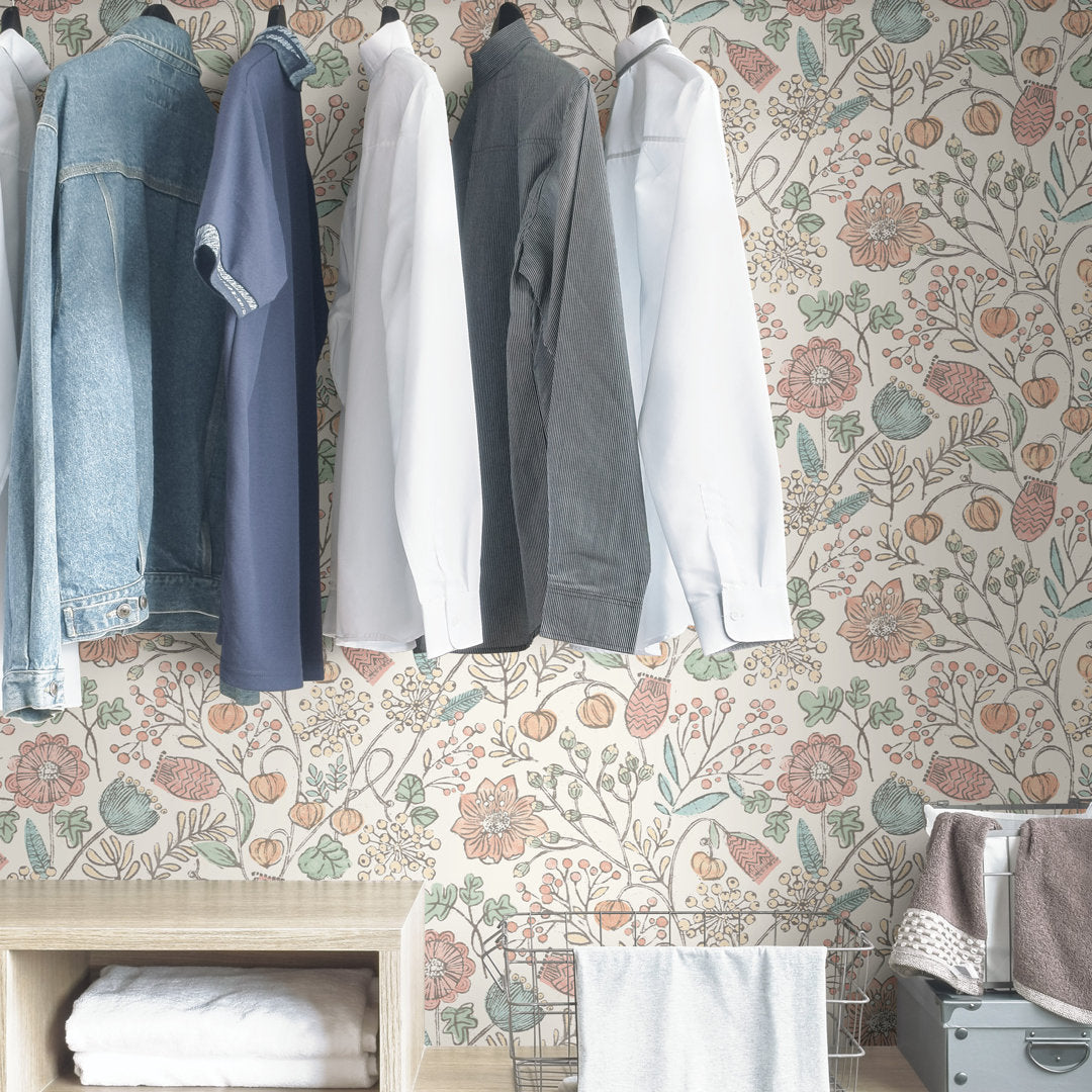 Accringt 18' L x 20.5" W Peel and Stick Wallpaper Roll Three Posts™ Baby & Kids