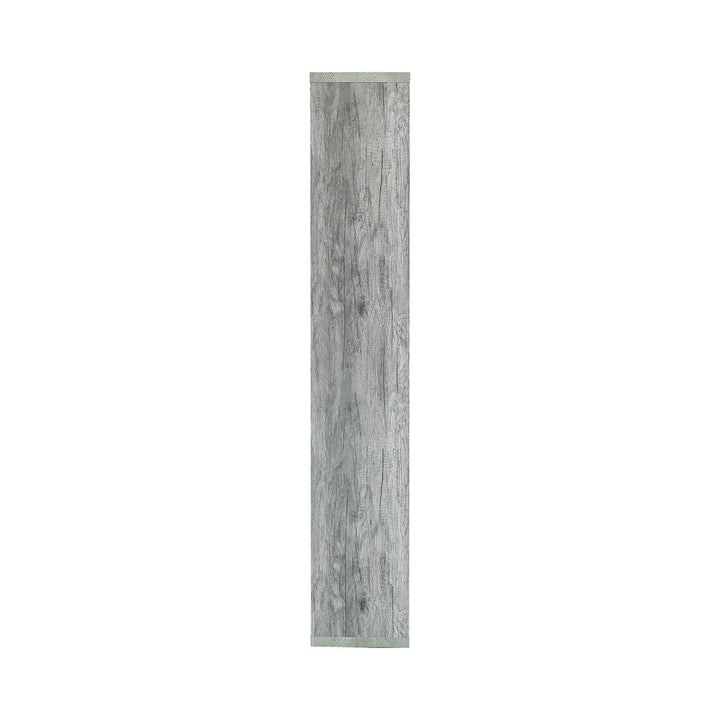 Adwolf 70.75" H x 35" W Geometric Bookcase Wade Logan® Color: Gray