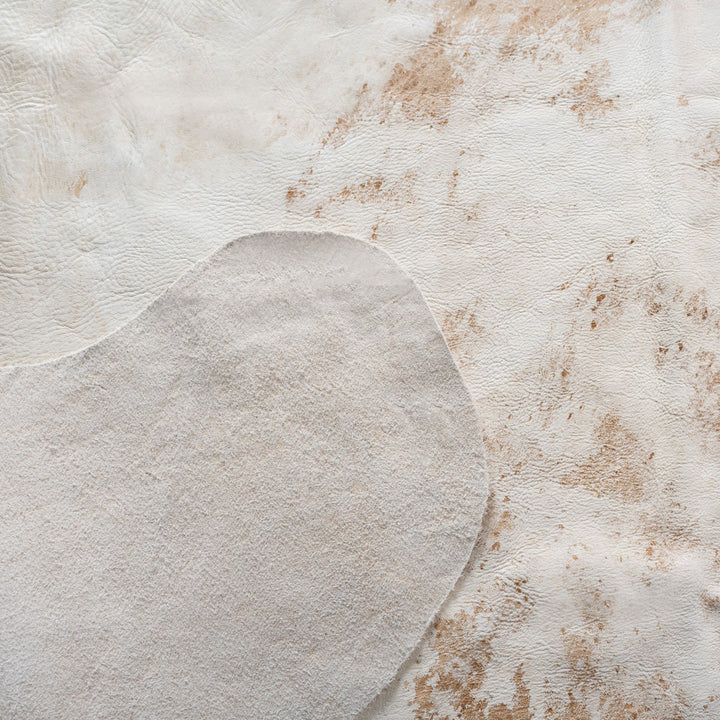 Lilly Natural Cowhide Animal Print Rug Foundry Select