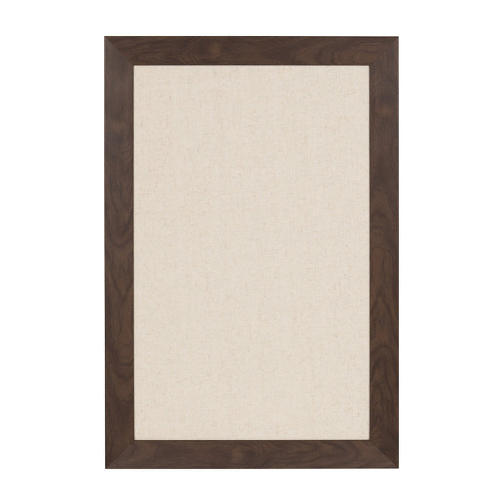 Brucie Framed Wall Mounted Corkboard/Bulletin Board Union Rustic Color: Walnut Brown Size: 27" H x 18" W x 1" D