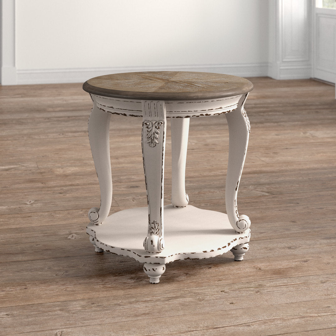 Hayley End Table with Storage Kelly Clarkson Home