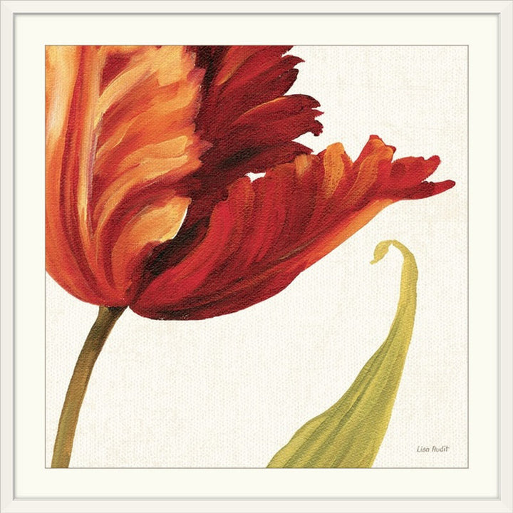 Joyful I' by Lisa Audit Painting Print Winston Porter Size: 32" H x 32" W x 1" D Format: White Framed