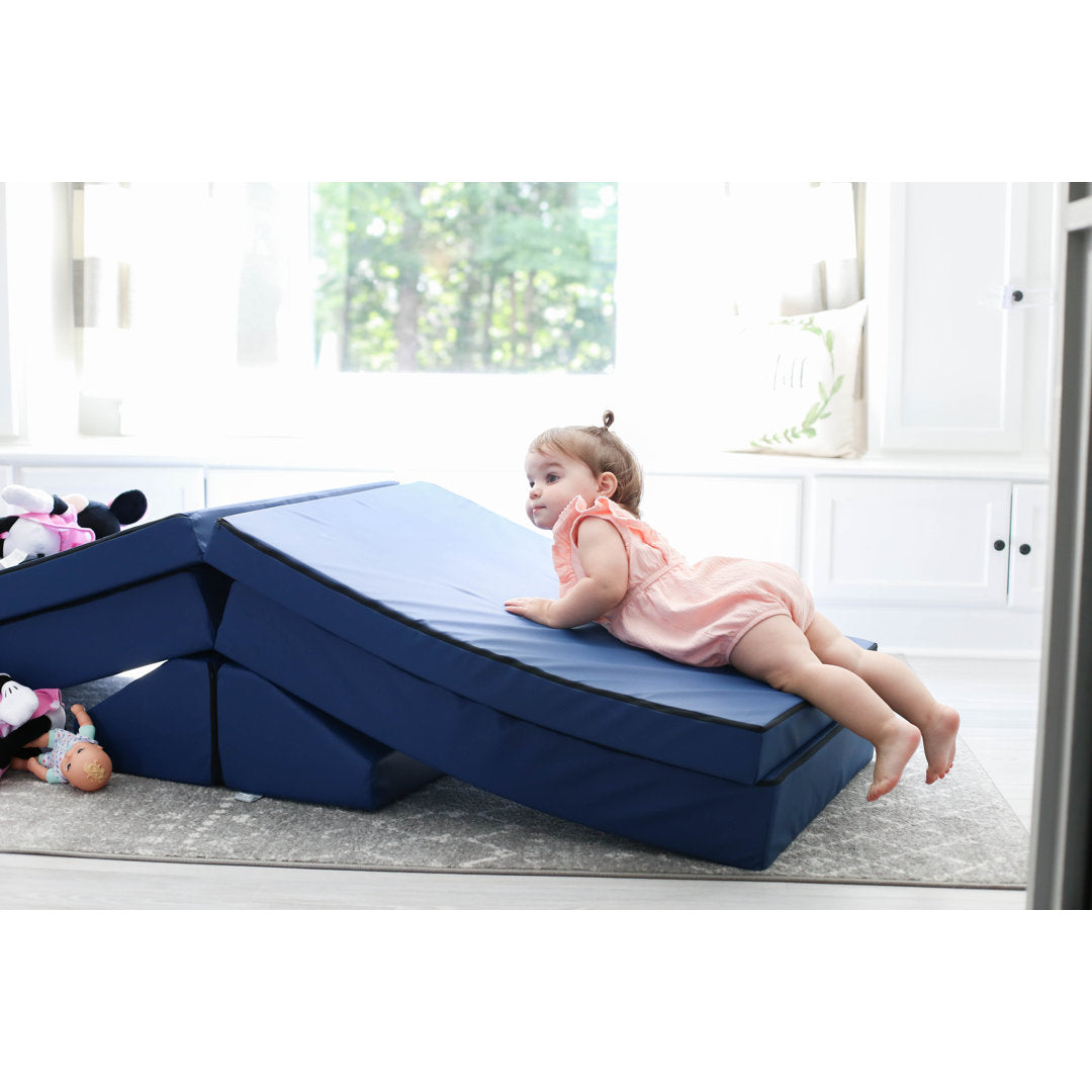 Foamnasium Blocksy Foam Soft Play Piece Foamnasium Color: Enhanced Blocksy Navy
