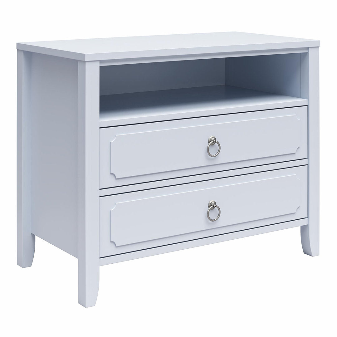 Her Majesty 2 - Drawer Nightstand Novogratz Color: Powder Blue
