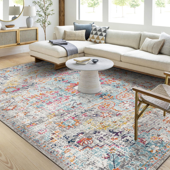 Hillsby Oriental Blue Area Rug Mistana™ Rug Size: Rectangle 9'3" x 12'6"