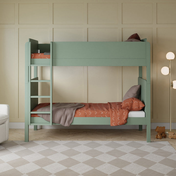 TipToe Twin Bunk Bed babyletto Color: Light Sage