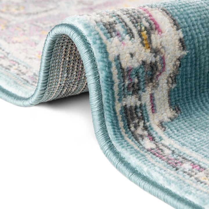 Paragon Rug_Blue Rugs.com Rug Size: Round 8'2"
