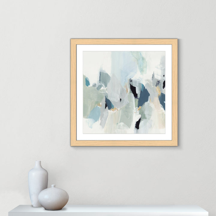 Little Talks II by Isabelle Z - Picture Frame Print on Canvas Casa Fine Arts Size: 29" H x 29" W x 1.25" D Format: Natural Picture Framed Paper
