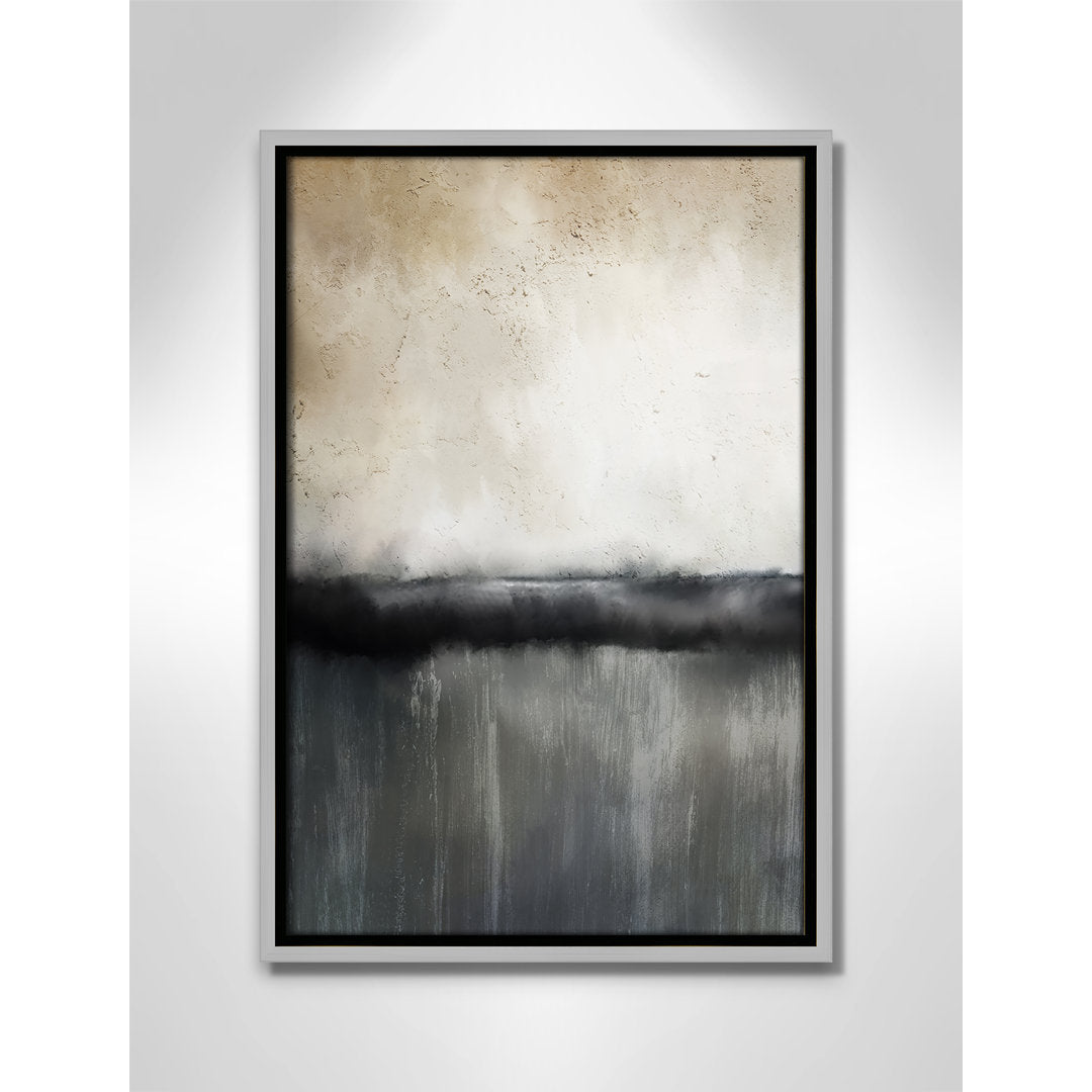 Sunset by Kimberly Allen Print Joss & Main Size: 19.5" H x 13.5" W x 2" D Format: Silver Framed Canvas