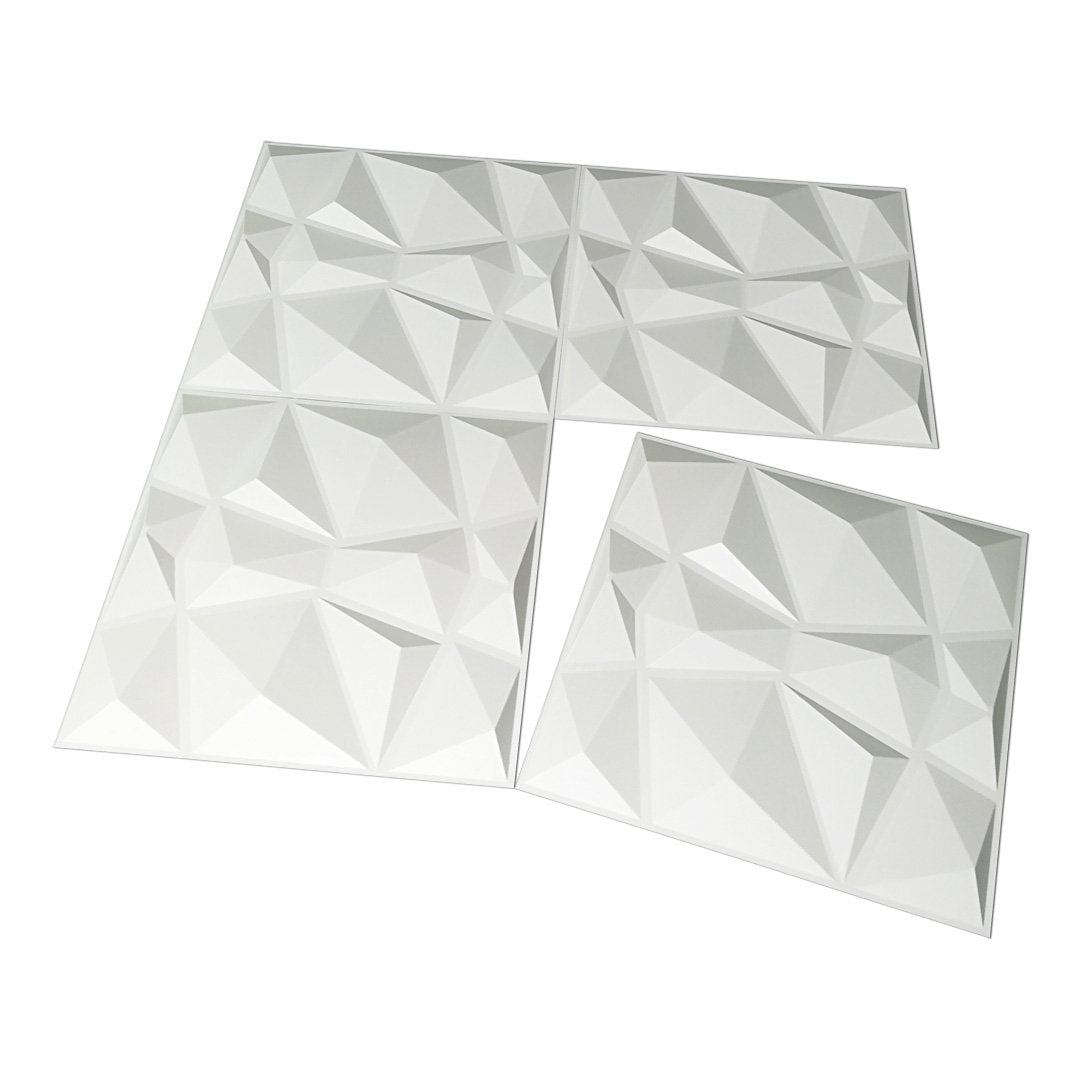 Wiegers 3D PVC Wall Panel Orren Ellis Color: White