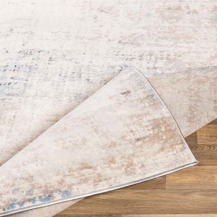 Jemison Abstract Blue/Ivory Area Rug Trent Austin Design® Rug Size: Runner 2'7" x 7'3"