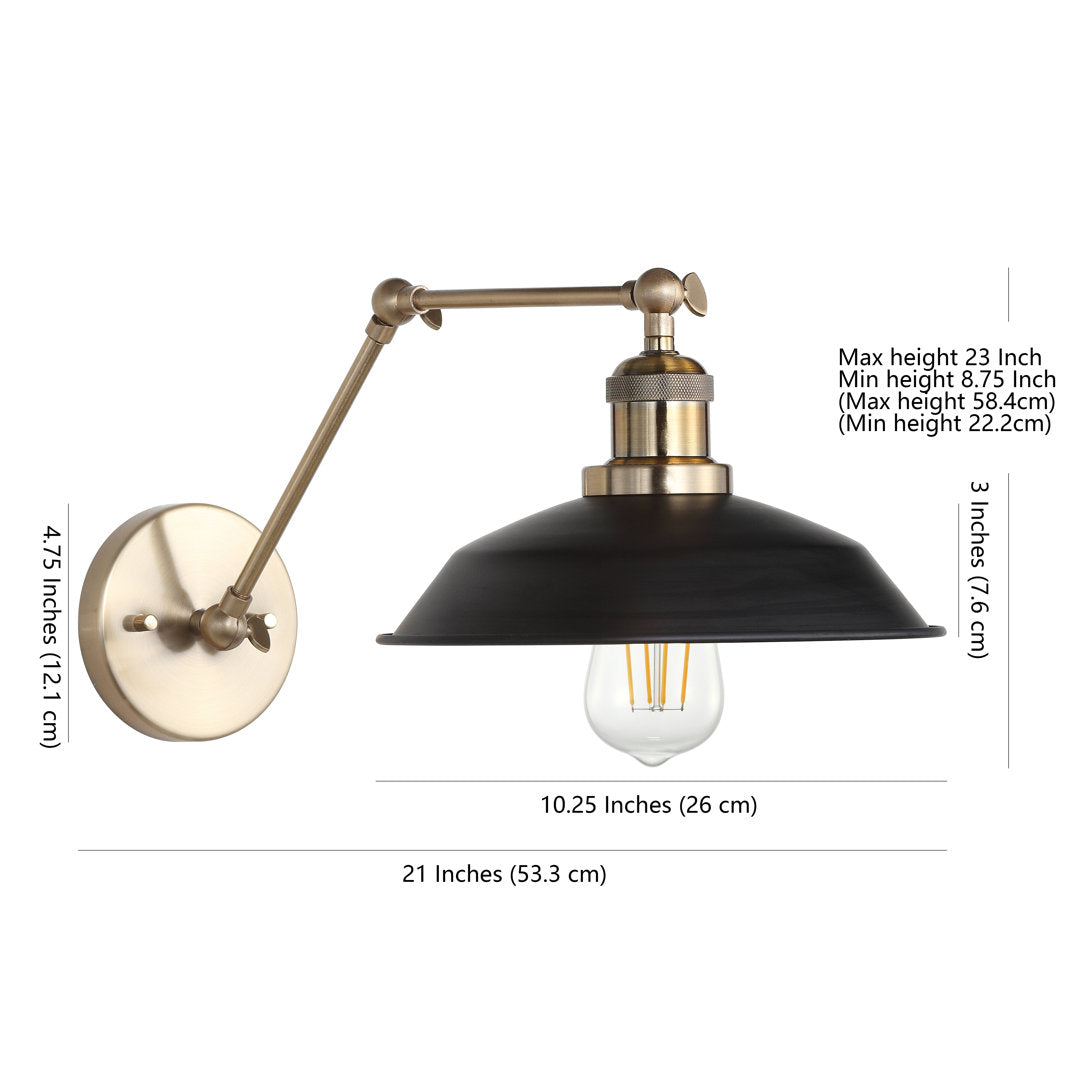 Alicia Swing Arm Lamp Longshore Tides