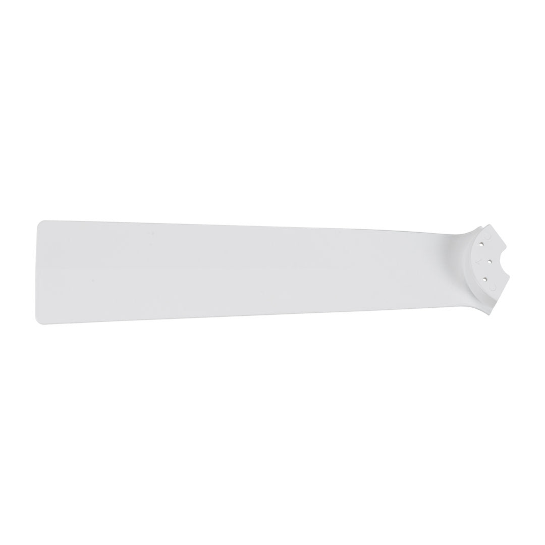 52" Smart Home Compatible 3 Blade Smart Ceiling Fan with Remote WAC Limited Fans Finish: Satin Brass with Matte White Blades, Accessories: Without Light Kit