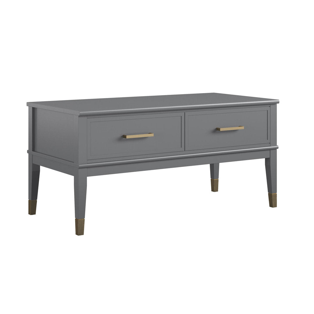 Westerleigh Storage Lift-Top Coffee Table CosmoLiving by Cosmopolitan Color: Graphite Gray