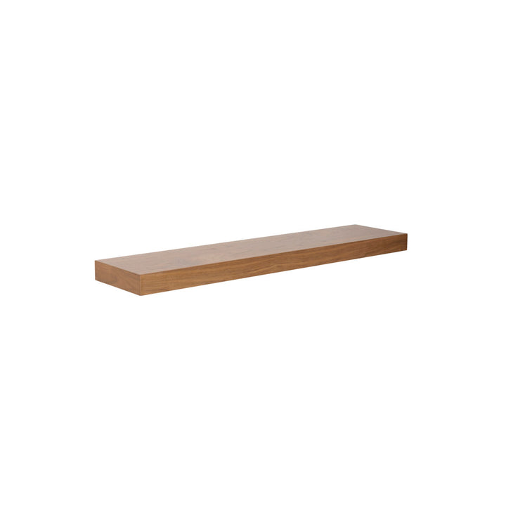 Sherice Floating Shelf AllModern Size: 1.97" H x 23.63" W x 10.24" D Finish: Walnut