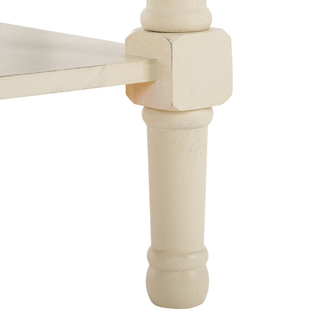 Amondre 36'' Console Table Highland Dunes Color: Distressed White