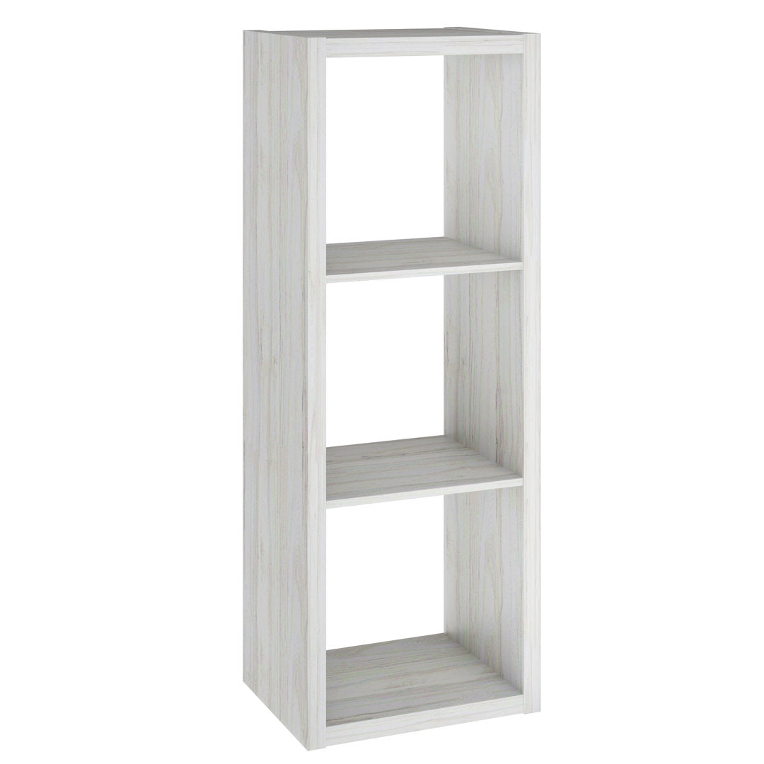 ClosetMaid 43.98" H x 15.87" W Cube Bookcase ClosetMaid Color: Bleached Walnut