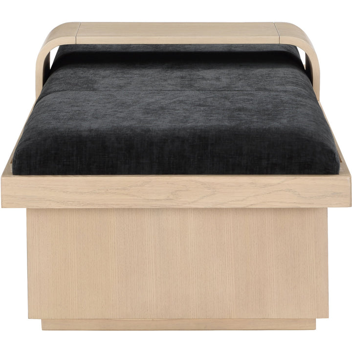 Bryaunna Chenille Fabric Upholstered Bench Wade Logan®
